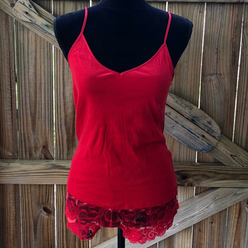 Victoria’s Secret Red Cami Tank Top